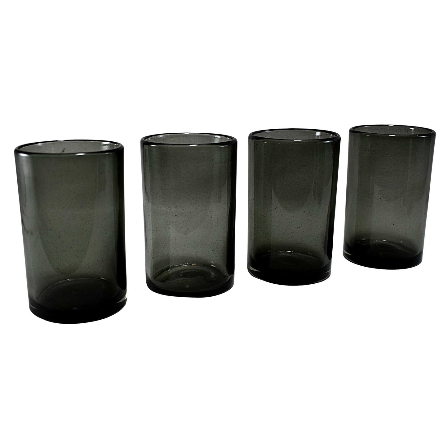 Vasos Vidrio Soplado Para Agua | Hechos Artesanalmente en México | (Humo, Agua 16 Oz.) - MAREY - Glasses
