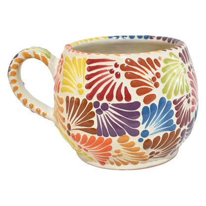Coffee Mug | Talavera Pottery | 100% Handmade | (Customizable, 16 Oz.) - MAREY - Coffee Mug