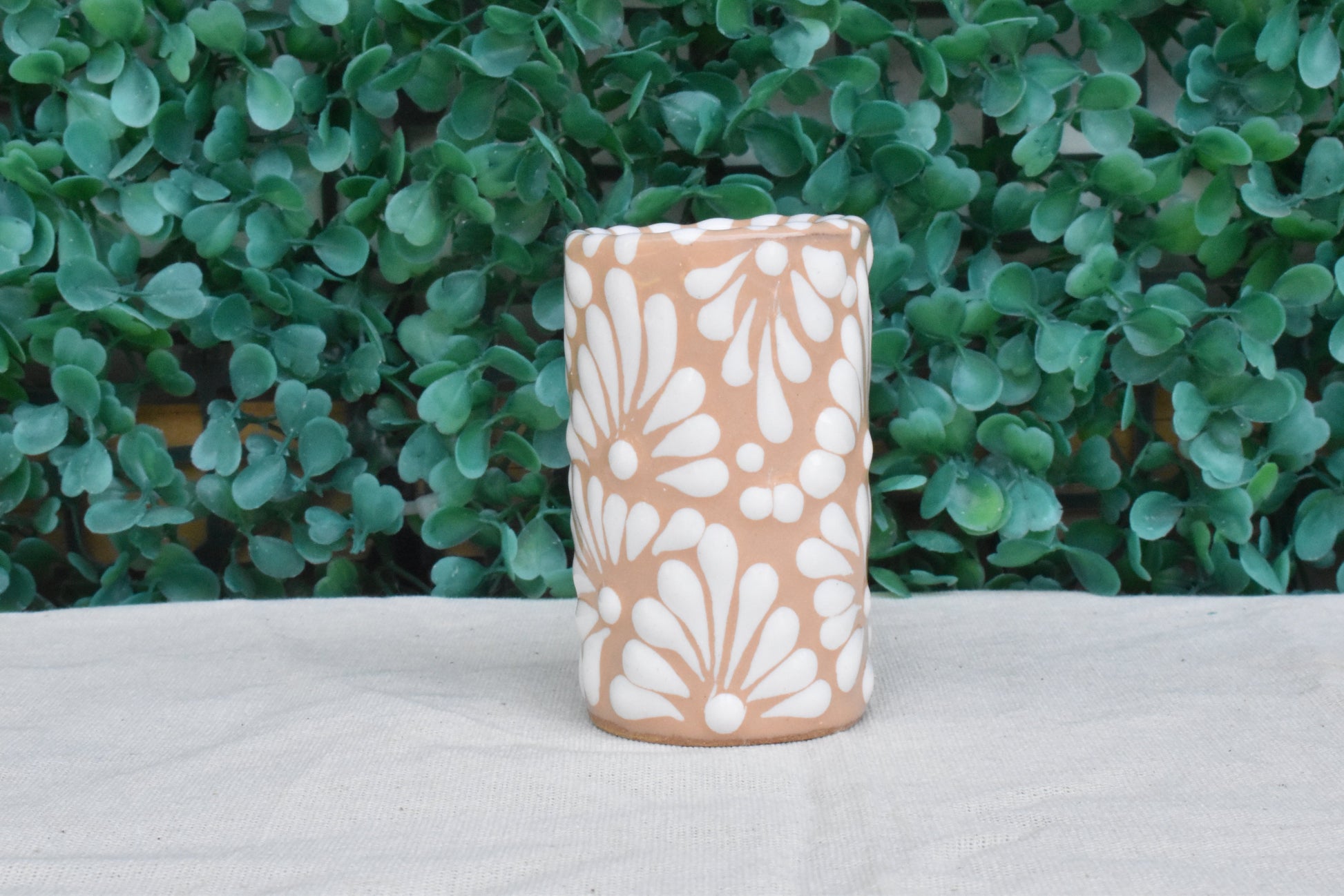 Vasos Tequileros | Cerámica de Talavera | 100% Artesanal | (Personalizable, 2 Oz.) - MAREY - Vaso Tequilero