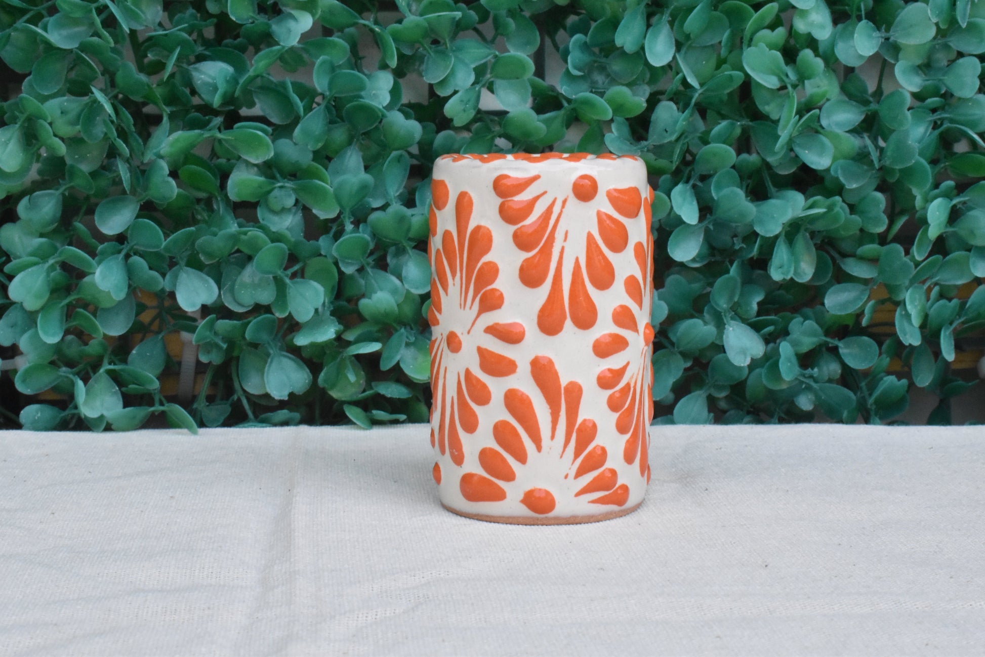 Vasos Tequileros | Cerámica de Talavera | 100% Artesanal | (Personalizable, 2 Oz.) - MAREY - Vaso Tequilero