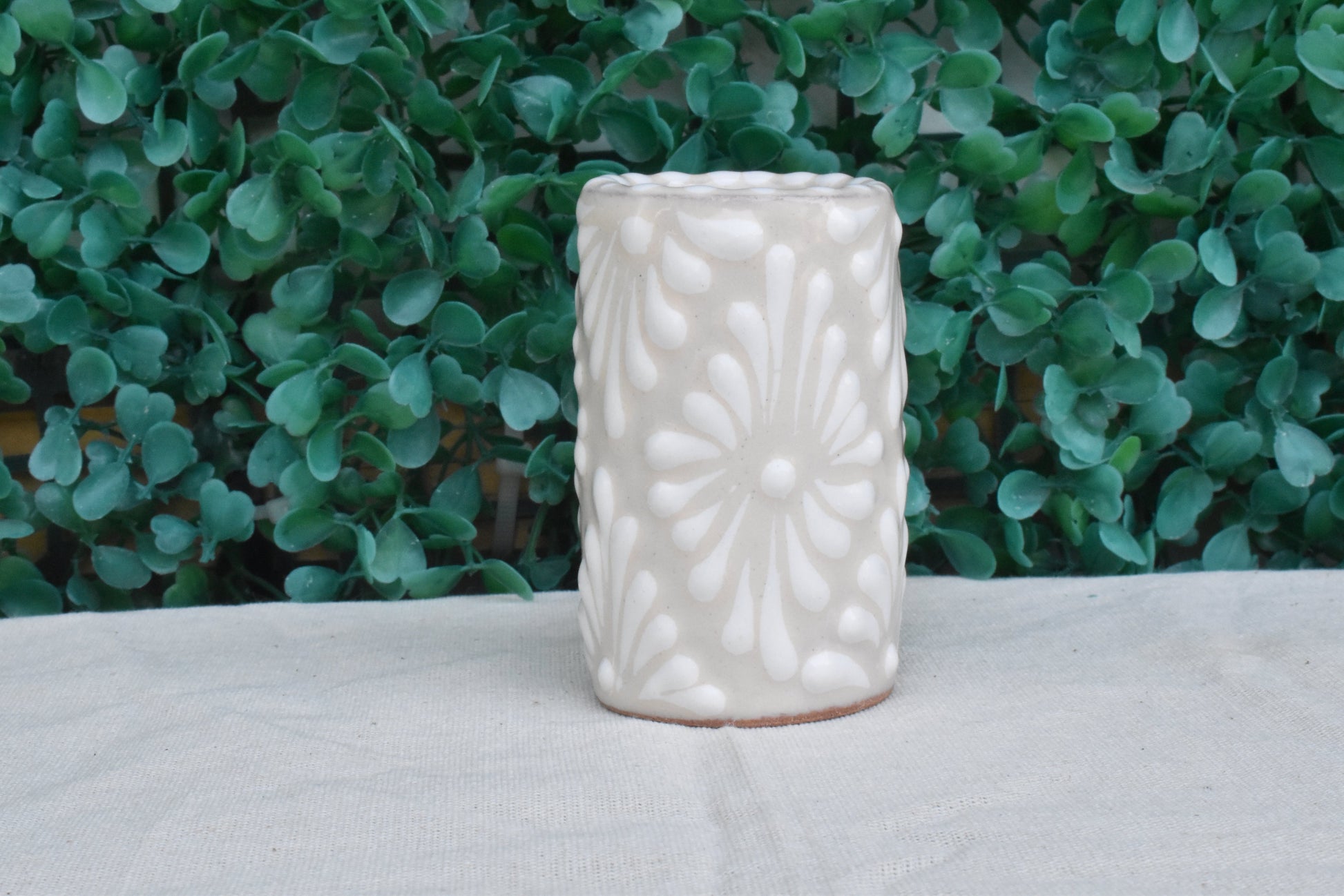 Vasos Tequileros | Cerámica de Talavera | 100% Artesanal | (Personalizable, 2 Oz.) - MAREY - Vaso Tequilero